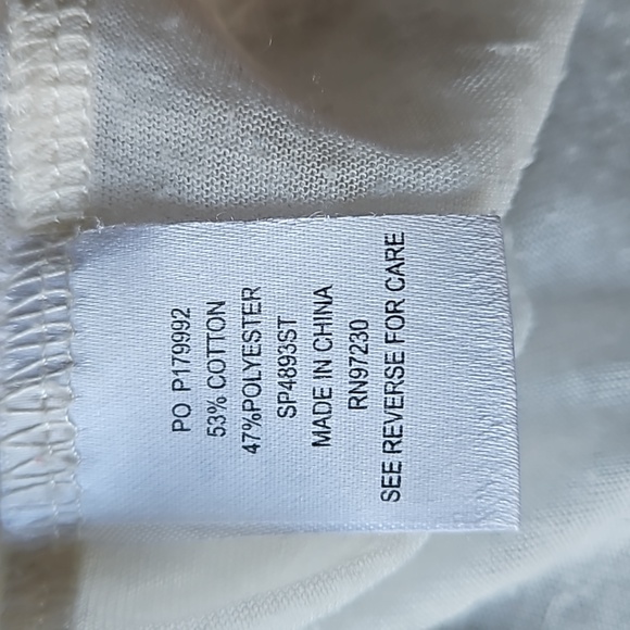 Almost Famous Super Soft Good Luck Elephant Baseball Style Top size med - Picture 6 of 9